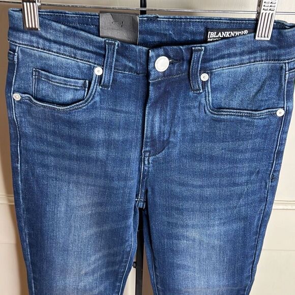 Blank NYC THE HOYT MINI BOOT IN NO SLEEP High Rise Mini Flare Size 24 NWT - Picture 4 of 10